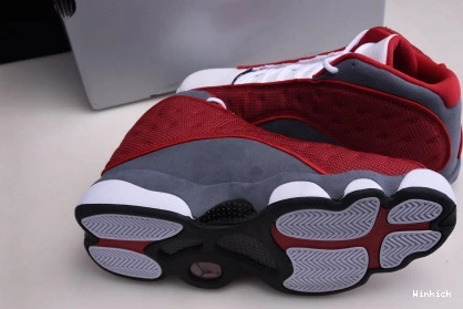GYM - GREY RED RETRO 600 JORDAN 13 DJ5982 FLINT 0824
